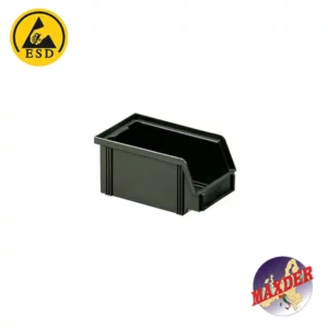 Cassetto ESD-SAFE TECOFIX 5 open container 175x100x75h mm